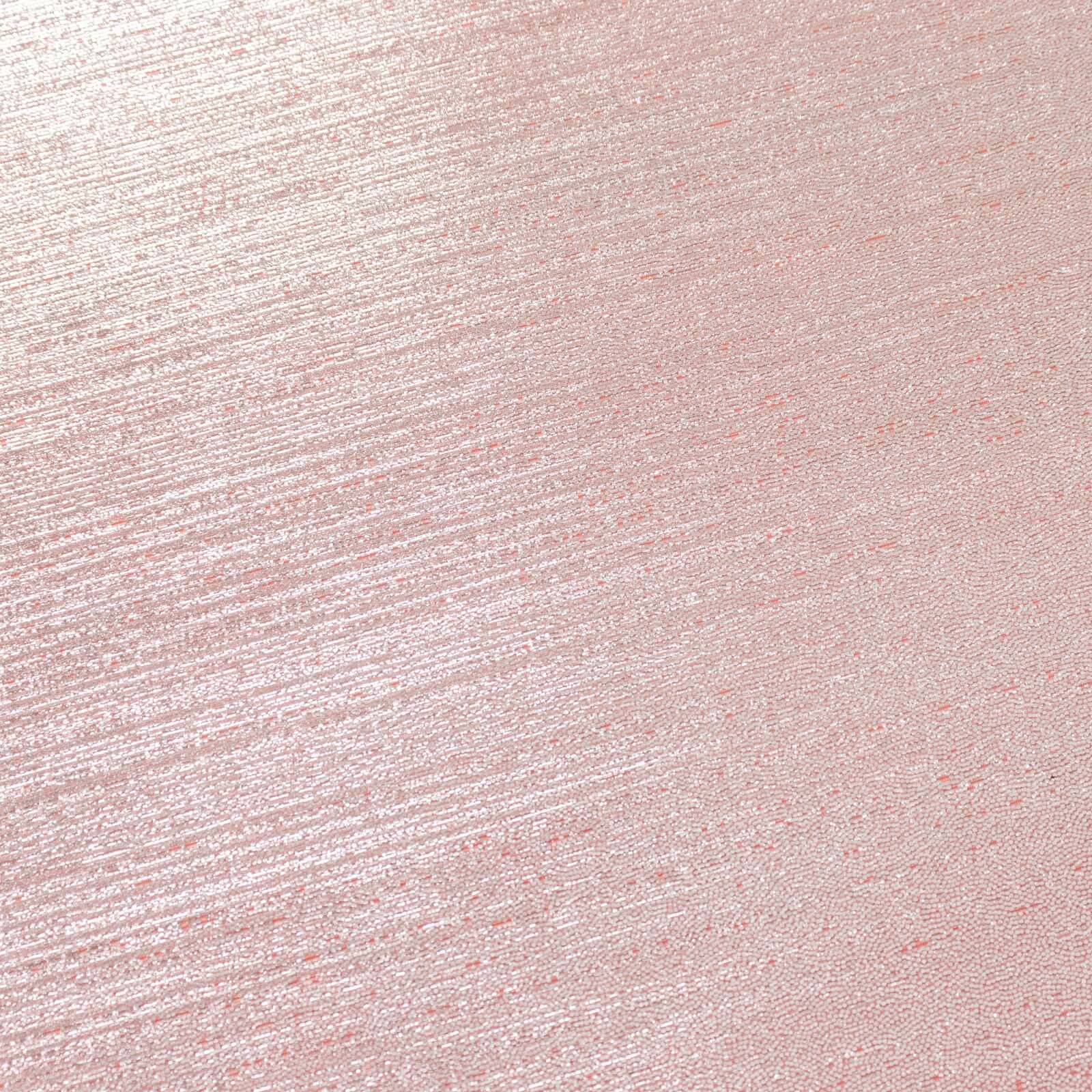 Polyester 72"x72" Table Overlay Square Tablecloth Rose Gold - Sequin Dots Wrinkle-Free Table Cover