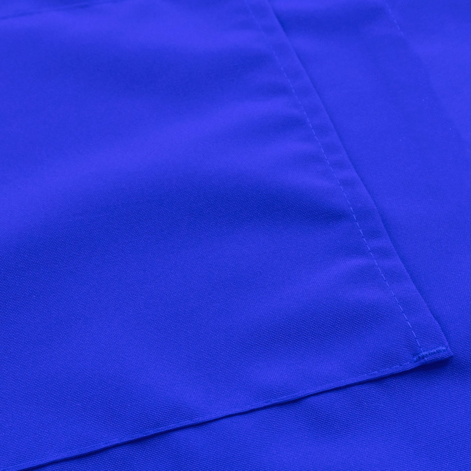 Royal Blue Premium Polyester Cooking Chef Apron with Adjustable Neck and Long Ties, Waterdrop Resistant 2 Pockets Unisex Kitchen Bib Apron