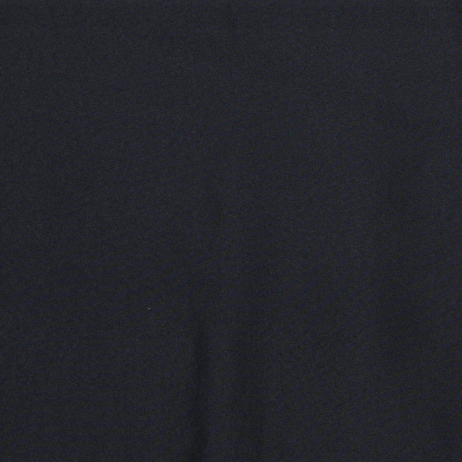 Polyester 72"x120" Rectangle Tablecloth Black - Durable and Stylish for Events