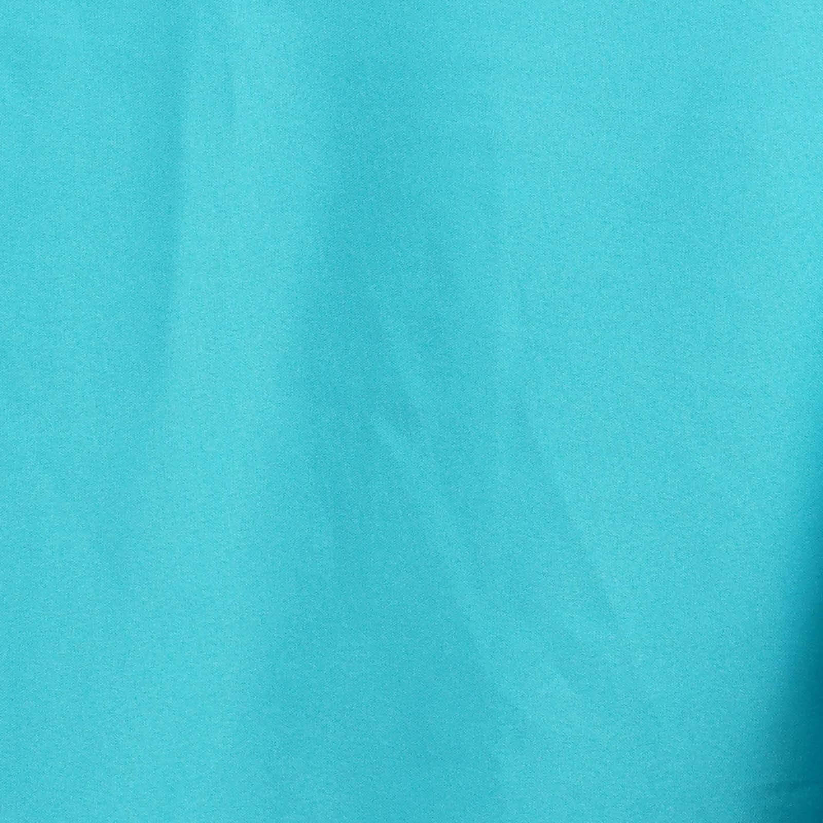 Polyester 72"x120" Rectangle Tablecloth Turquoise - Durable and Stylish Table Cover