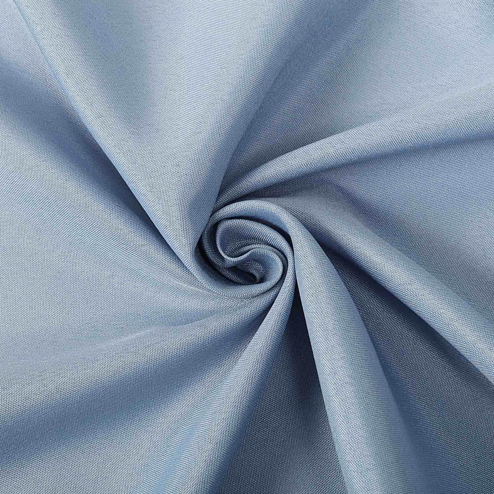 Polyester 90"x132" Rectangle Tablecloth Dusty Blue - Seamless Wrinkle-Resistant Table Cover