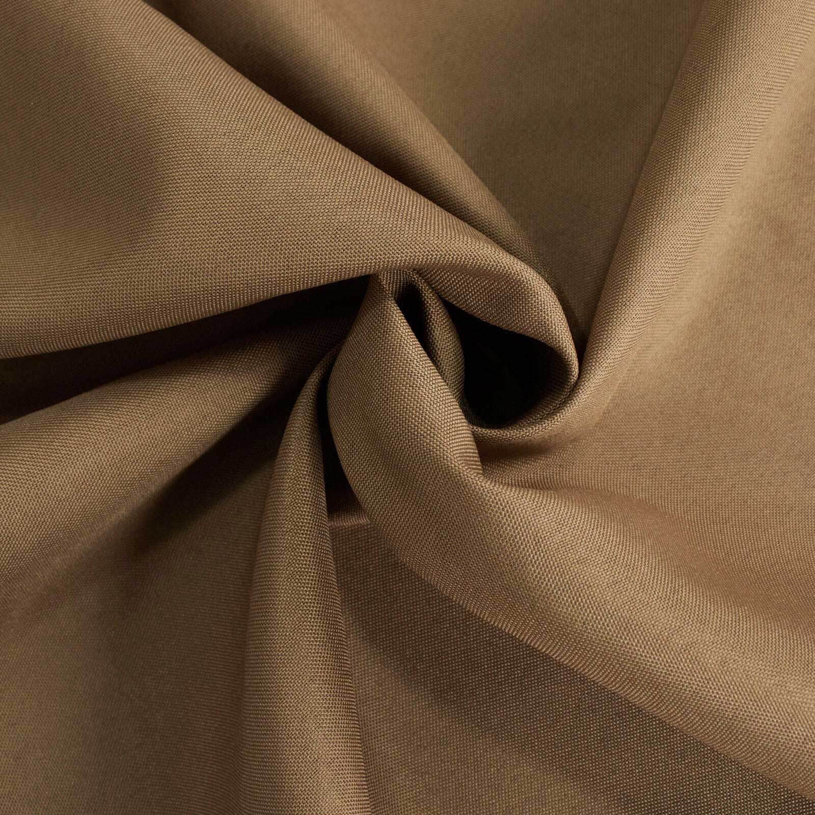 Polyester 72"x120" Rectangle Tablecloth Taupe - Durable and Stylish Table Cover